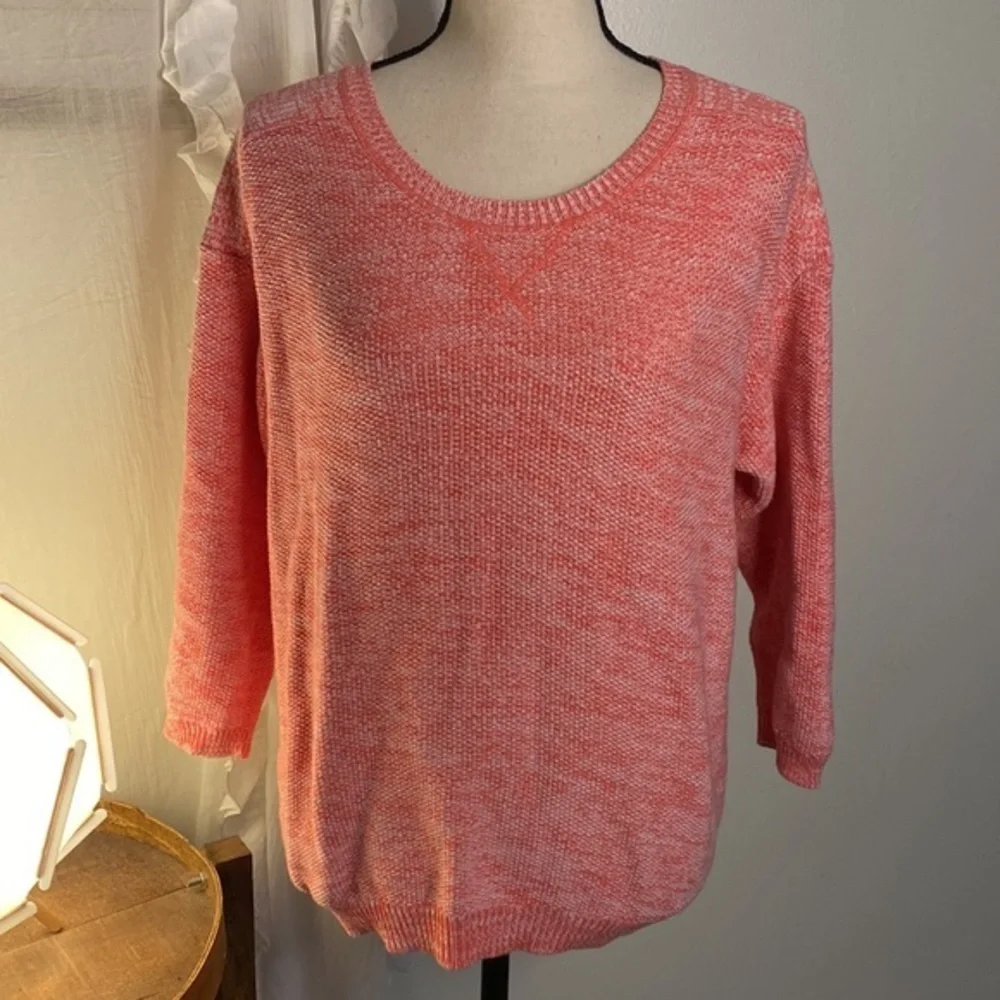 J. Crew Pink Crew Neck‎ Sweater Size Medium